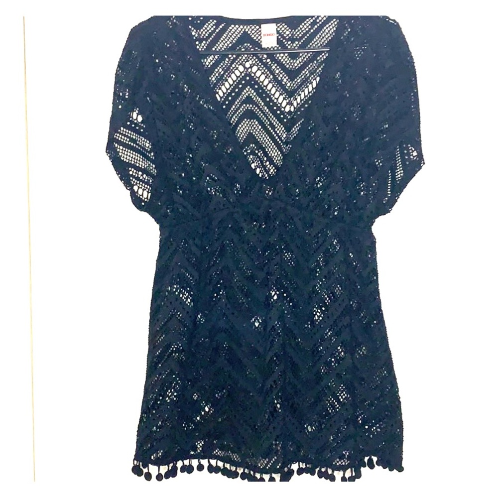 Bongo swimsuit knitted lace bathing suit coverup